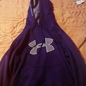 Under Armour Unisex size Medium Navy Blue Hoodie
